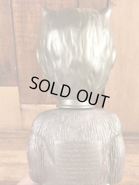 ユニバーサルモンスターズのウルフマンの60’sヴィンテージシャンプーボトル