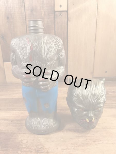 ユニバーサルモンスターズの狼男の60年代ビンテージソーキー