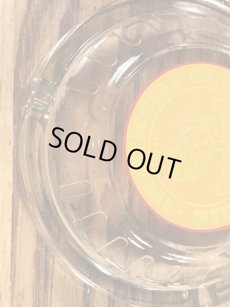 USマリーンコープスのガラス製の70’sヴィンテージアシュトレイ