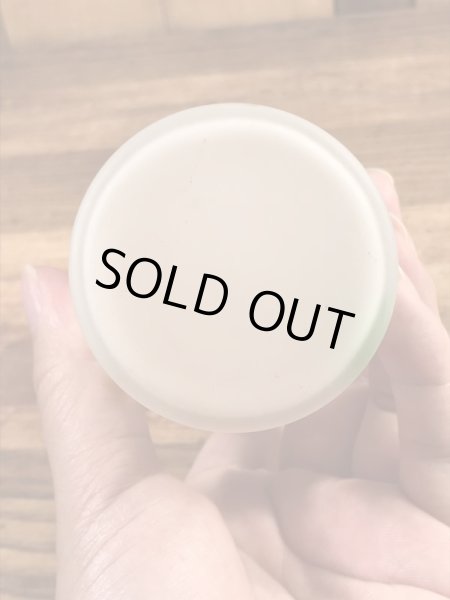 ウッドペッカーのすりガラスの60’sヴィンテージガラスコップ