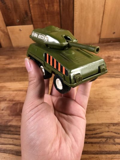 画像3: Buddy L “HQ-4929” Military Tank Metal Toy　戦車　ビンテージ　カートイ　バディーエル　70年代