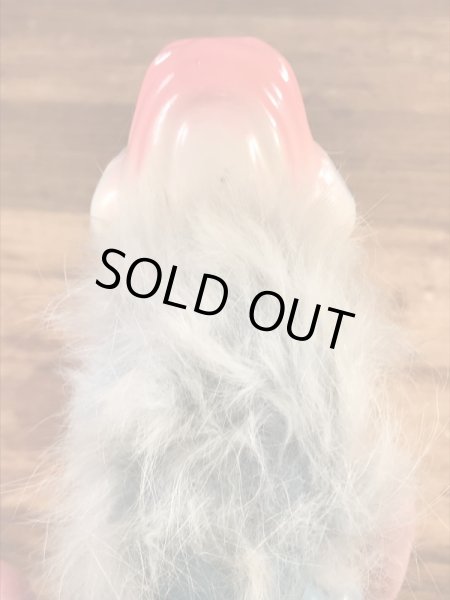 ハゲタカの陶器製の60年代ビンテージ首振り人形