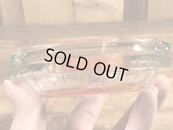 USマリーンコープスのガラス製の70’sヴィンテージアシュトレイ