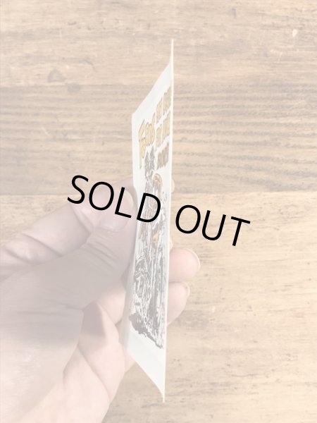 ビッグダディーエドロスのモンスターの60年代ビンテージ水張りステッカー