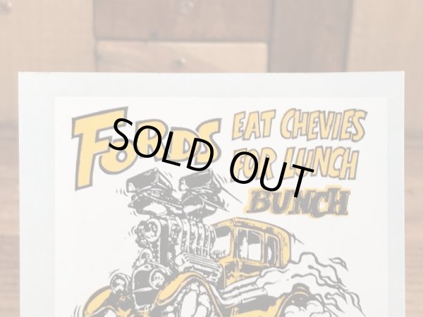 ビッグダディーエドロスのモンスターの60年代ビンテージ水張りステッカー