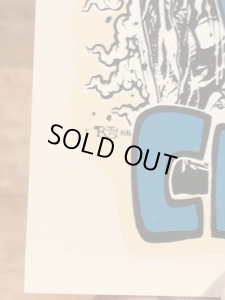 ビッグダディーエドロスのフォードの60年代ビンテージ水張りステッカー