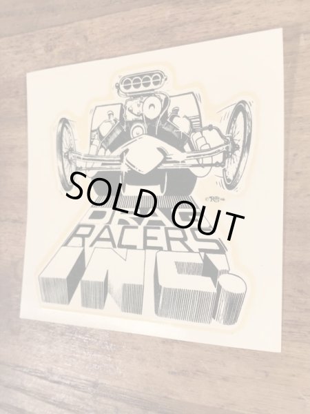 Ed “Big Daddy” RothのDrag Racers Inc!の60’sヴィンテージウォータースライドデカール