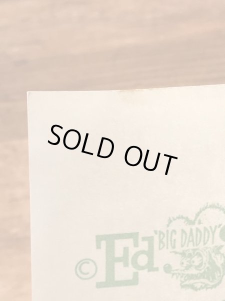 Ed “Big Daddy” RothのFords Eat Chevies For Lunch Bunchの60’sヴィンテージウォータースライドデカール