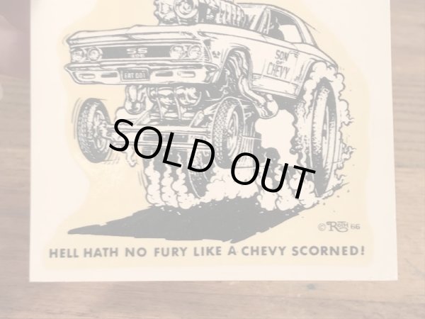 Ed “Big Daddy” Rothの396 Super Sportの60’sヴィンテージウォータースライドデカール