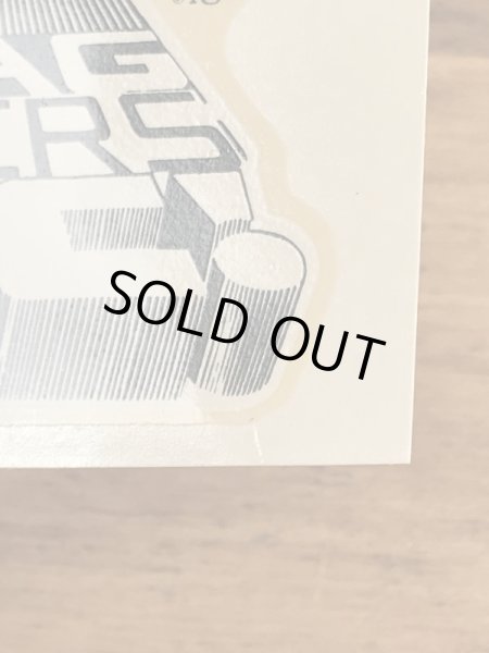 ビッグダディーエドロスのドラッグレーサーズの60年代ビンテージ水張りステッカー