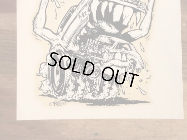 Ed “Big Daddy” RothのMustangs Eat Chevys For Dinner!の60’sヴィンテージウォータースライドデカール