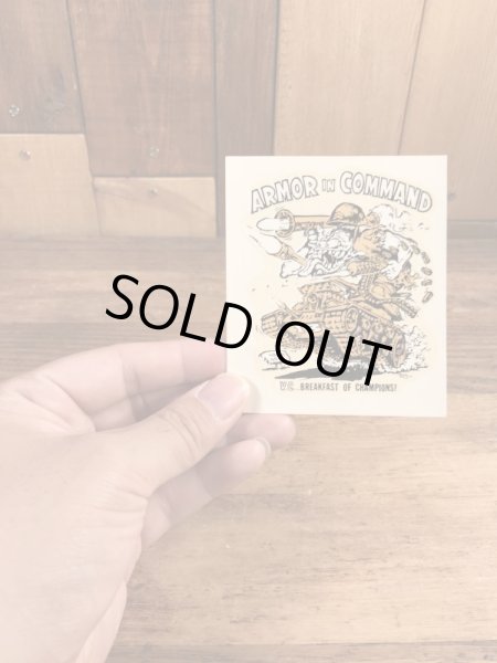 Ed “Big Daddy” RothのArmor In Commandの60’sヴィンテージウォータースライドデカール