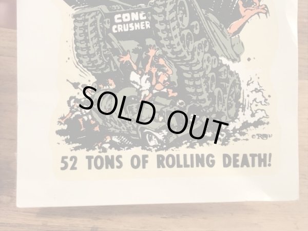 Ed “Big Daddy” RothのIron Coffinの60’sヴィンテージウォータースライドデカール