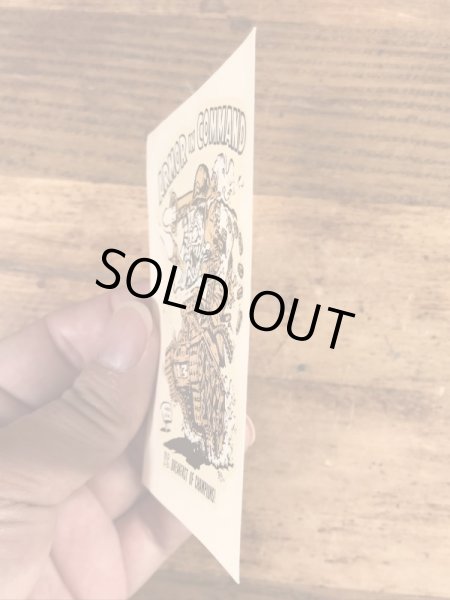 ビッグダディーエドロスのモンスターの60年代ビンテージ水張りステッカー