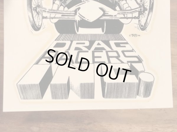 Ed “Big Daddy” RothのDrag Racers Inc!の60’sヴィンテージウォータースライドデカール