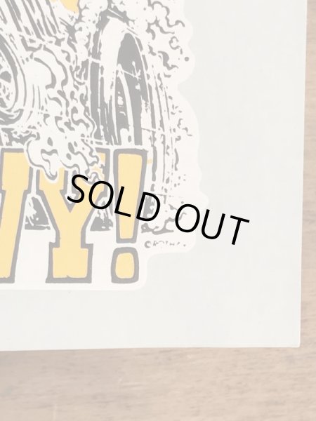 Ed “Big Daddy” RothのI Love My Chevy!の60’sヴィンテージウォータースライドデカール