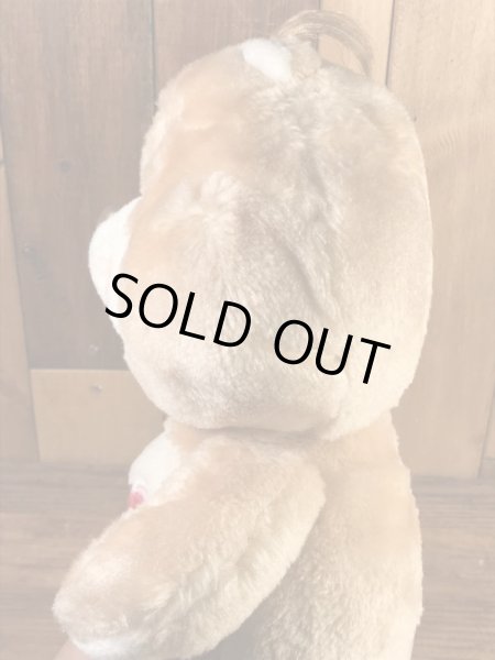 ケアベアのテンダーハートベアの80年代ビンテージ縫いぐるみ