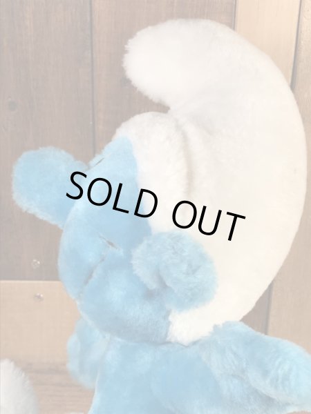 Wallace Berrie社製のスマーフの70年代ビンテージぬいぐるみ