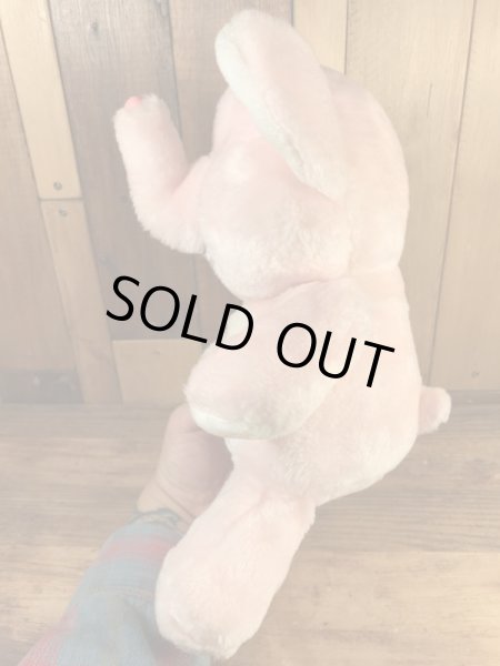 ケアベアカズンズの象の80年代ビンテージ縫いぐるみ