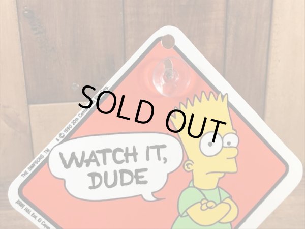 シンプソンズのバートの90年代ビンテージ吸盤プレート