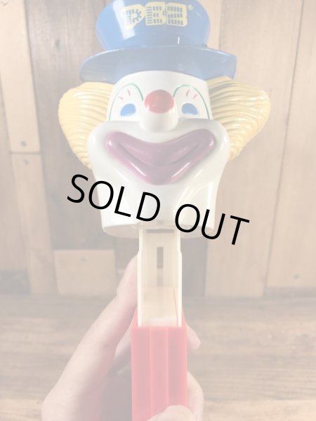 赤ステムのピエロの90’sヴィンテージビッグPez