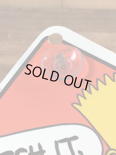 シンプソンズのバートの90’sヴィンテージプラスチックプレート