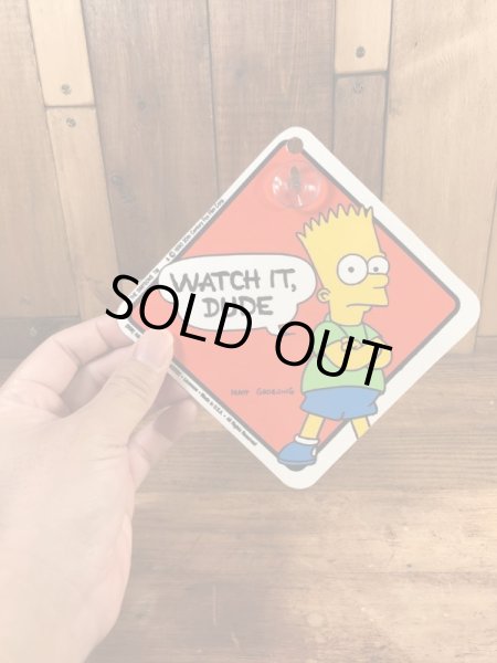 シンプソンズのバートの90’sヴィンテージプラスチックプレート