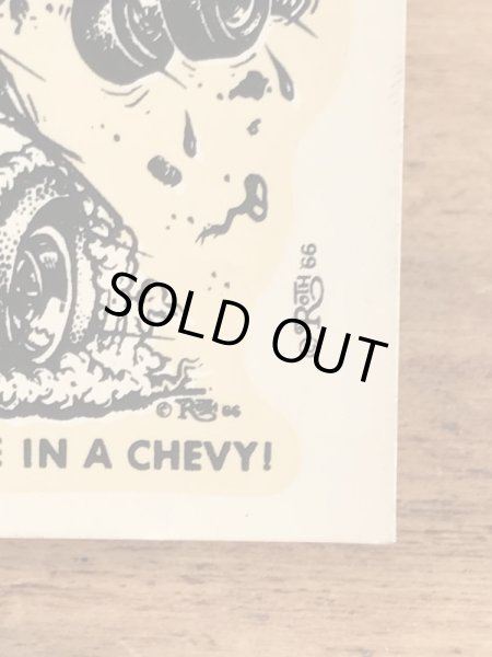 ビッグダディーエドロスのモンスターの60年代ビンテージ水張りステッカー