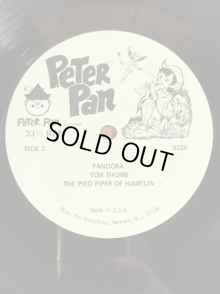 Peter Pan Recordの6つのストーリーの70〜80’sヴィンテージLP盤