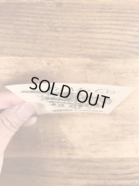 Ed “Big Daddy” RothのFo Mo Co Quad Cammerの60’sヴィンテージウォータースライドデカール