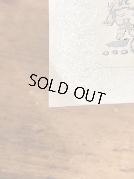 ビッグダディーエドロスのモンスターの60年代ビンテージ水張りステッカー