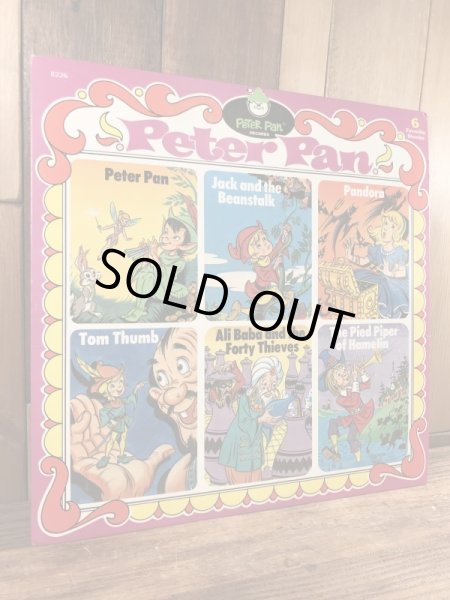 ピーターパンレコードの6つの物語の70〜80年代ビンテージレコード