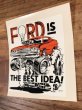 Ed “Big Daddy” RothのFord Is The Best Idea!の60’sヴィンテージウォータースライドデカール