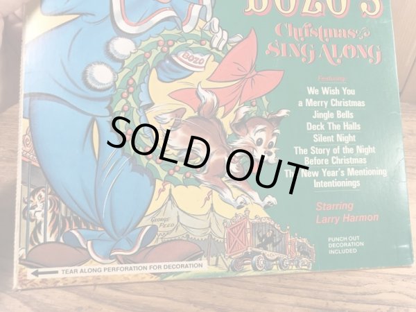 ピーターパンレコードのボゾザクラウンの70’sヴィンテージLP盤