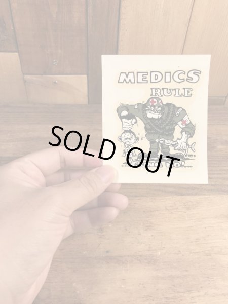 ビッグダディーエドロスのモンスターの60年代ビンテージ水張りステッカー