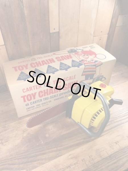 Carter Tru-Scale社製のチェーンソーの70年代ビンテージトイ