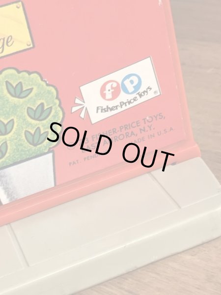 Fisher-Price社製のリトルピープルの70’sヴィンテージファミリープレイハウス