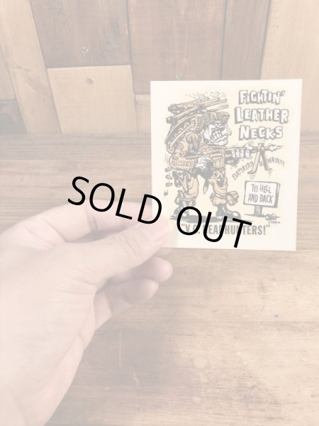 ビッグダディーエドロスのモンスターの60年代ビンテージ水張りステッカー