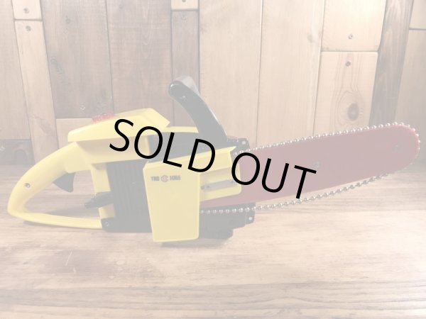 Carter Tru-Scale社製のチェーンソーの70年代ビンテージトイ