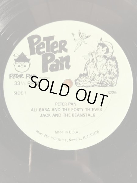 Peter Pan Recordの6つのストーリーの70〜80’sヴィンテージLP盤