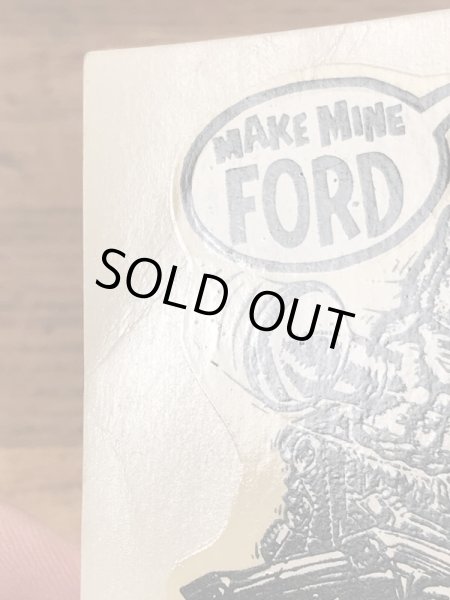 ビッグダディーエドロスのモンスターの60年代ビンテージ水張りステッカー