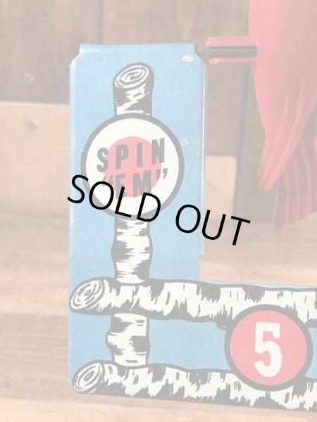 Wyandotte Toys社製の鳥が付いた50〜60年代ビンテージ的当てトイ