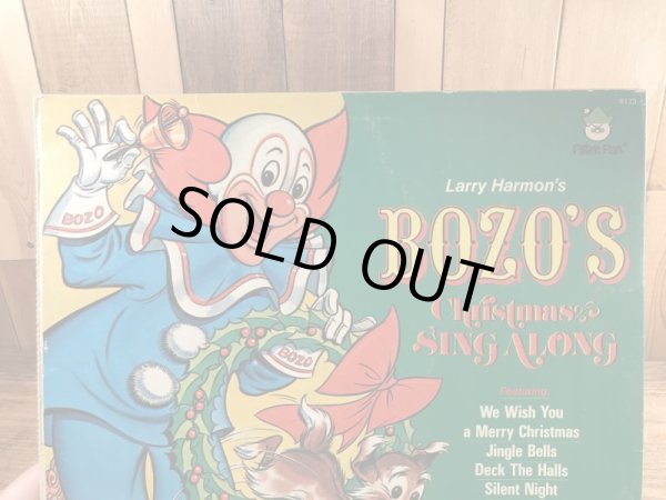 ボゾザクラウンのクリスマスの70年代ビンテージレコード