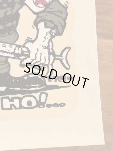 ビッグダディーエドロスのモンスターの60年代ビンテージ水張りステッカー