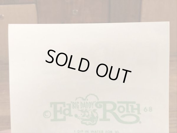 Ed “Big Daddy” RothのFord Is The Best Idea!の60’sヴィンテージウォータースライドデカール