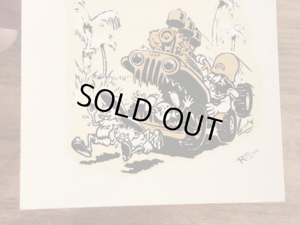 Ed “Big Daddy” RothのThe Marines Have Landedの60’sヴィンテージウォータースライドデカール