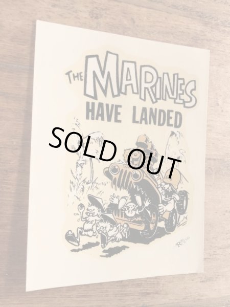 ビッグダディーエドロスのモンスターの60年代ビンテージ水張りステッカー