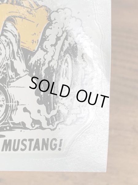 ビッグダディーエドロスのカマロの60年代ビンテージ水張りステッカー