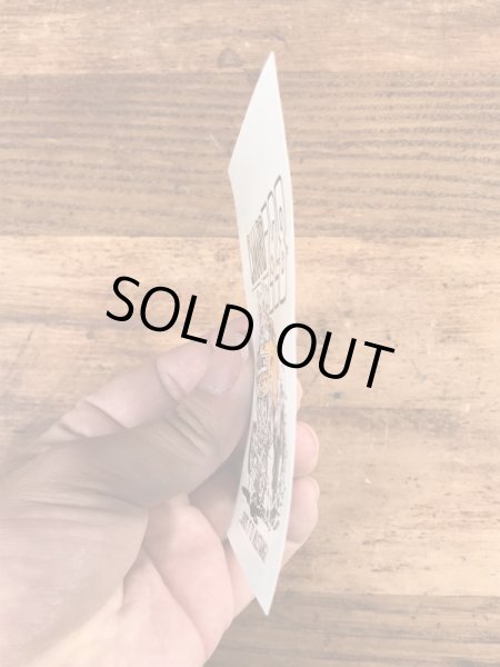 ビッグダディーエドロスのカマロの60年代ビンテージ水張りステッカー