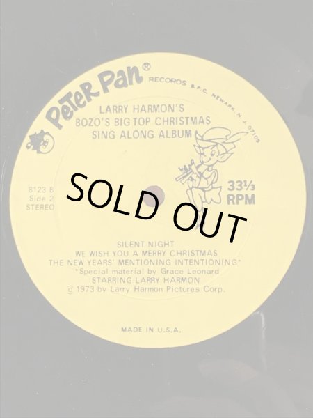 ボゾザクラウンのクリスマスの70年代ビンテージレコード